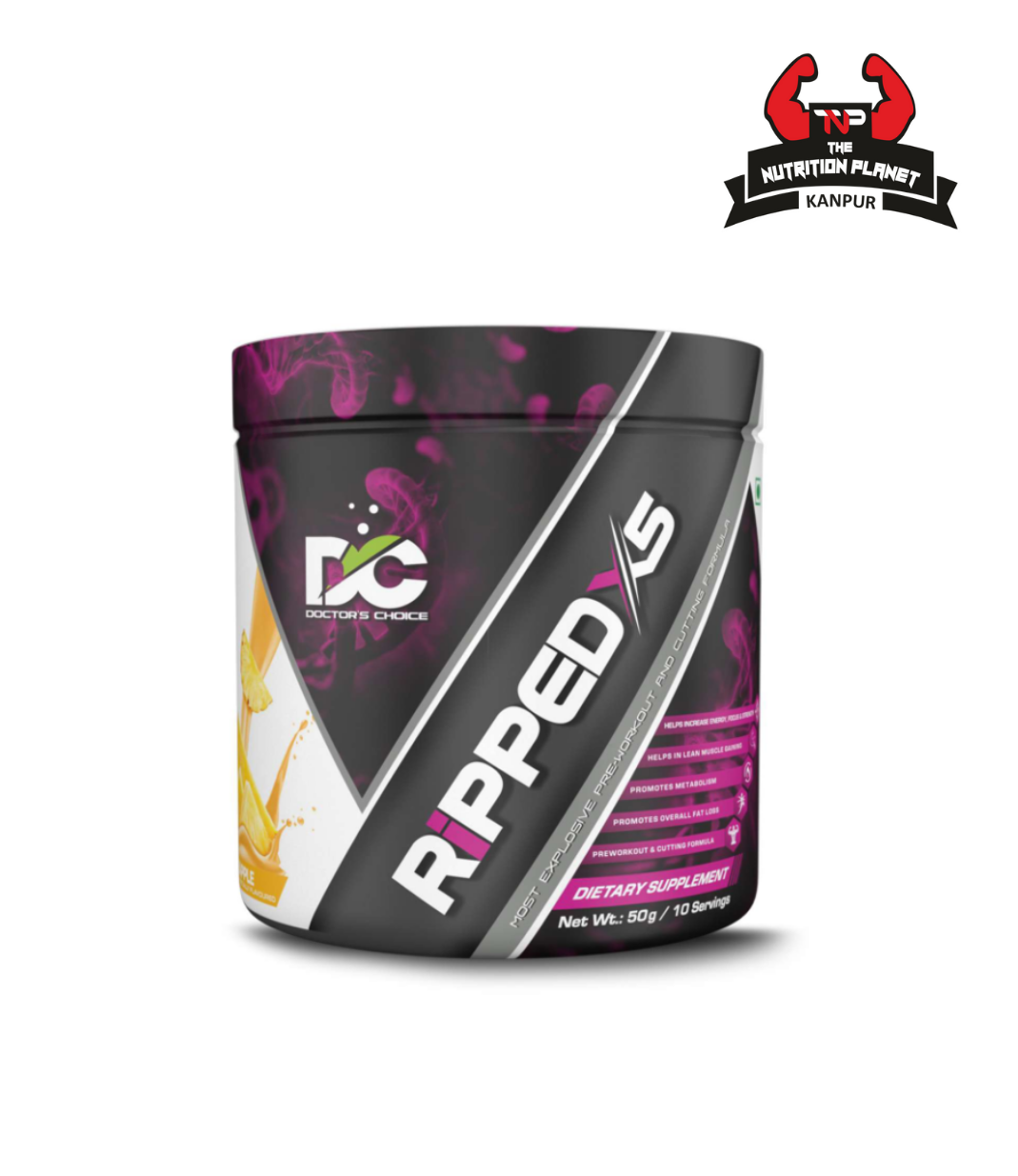  Doctor's Choice Ripped X5 Pre Workout with official Authentic Tag