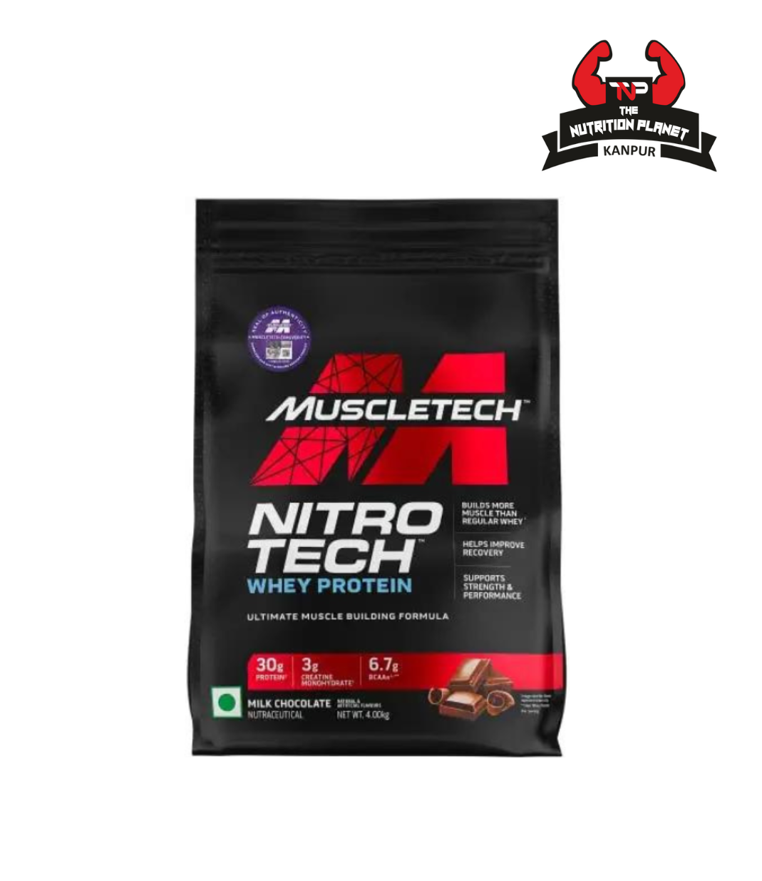 Muscletech Nitrotech Whey Protein 10lbs