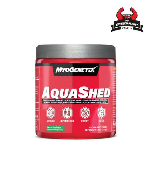 MYOGENETIX AQUASHED 225g (7.9 Oz.  45 Servings) Havana Club Mojito Flavour