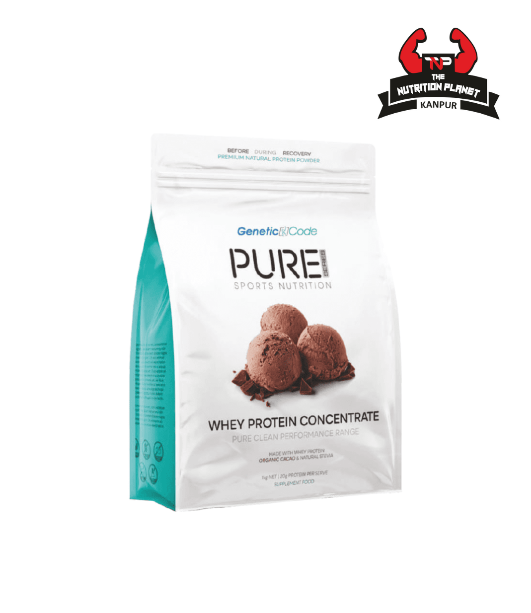 GENETIC CODE PURE SERIES WHEY PROTEIN 1KG  WITH OFFICIAL AUTHENTIC TAG