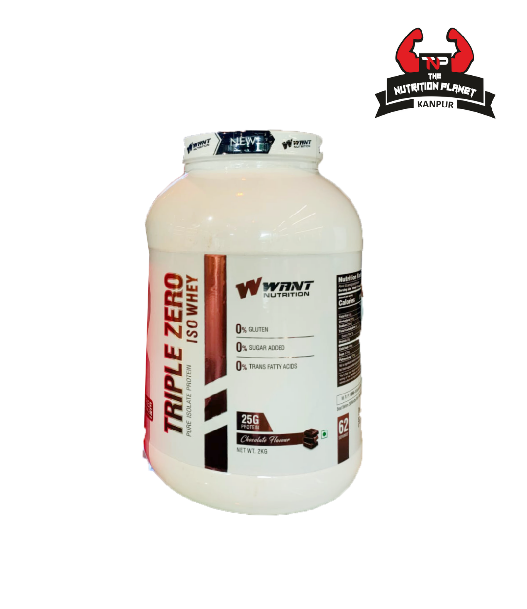 Want Nutrition Triple Zero ISO Whey Pre Isolate Protein