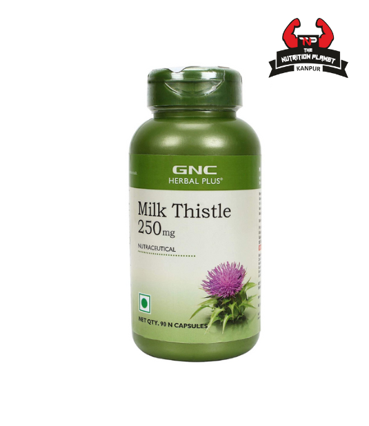 GNC Herbal Plus Milk Thistle 250 mg - 90 Capsules