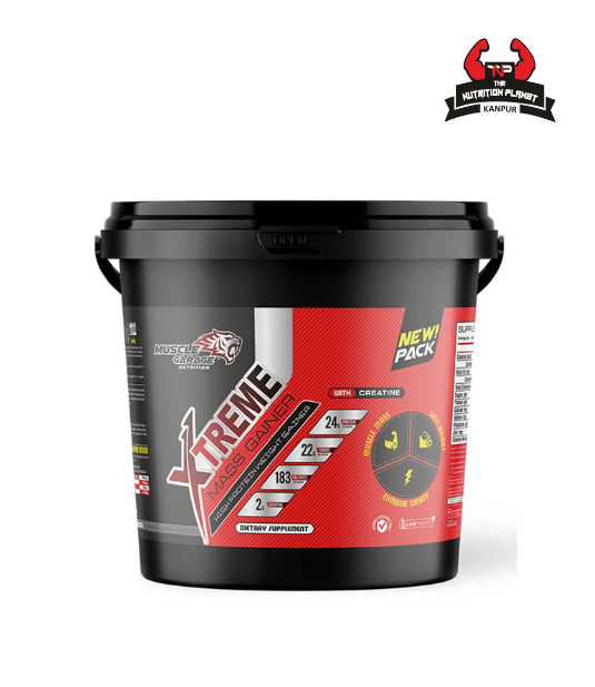 Muscle Garage Xtreme Mass Gainer with creatine 5Kg - MG Xtreme Mass Gainer 5Kg With Creatine