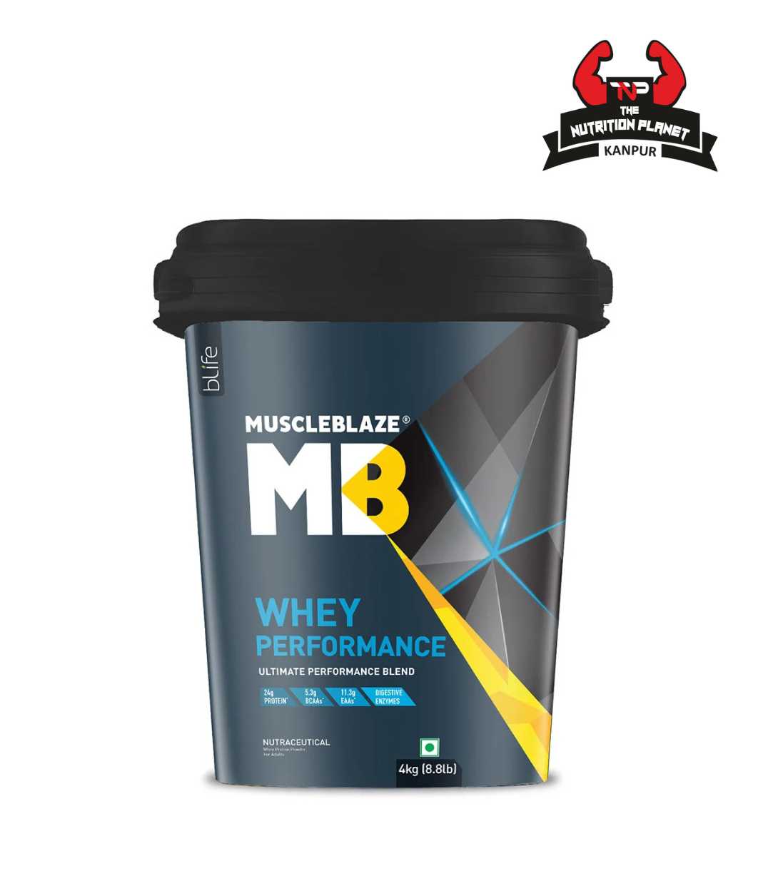 MuscleBlaze Whey Performance Protein | 4 kg