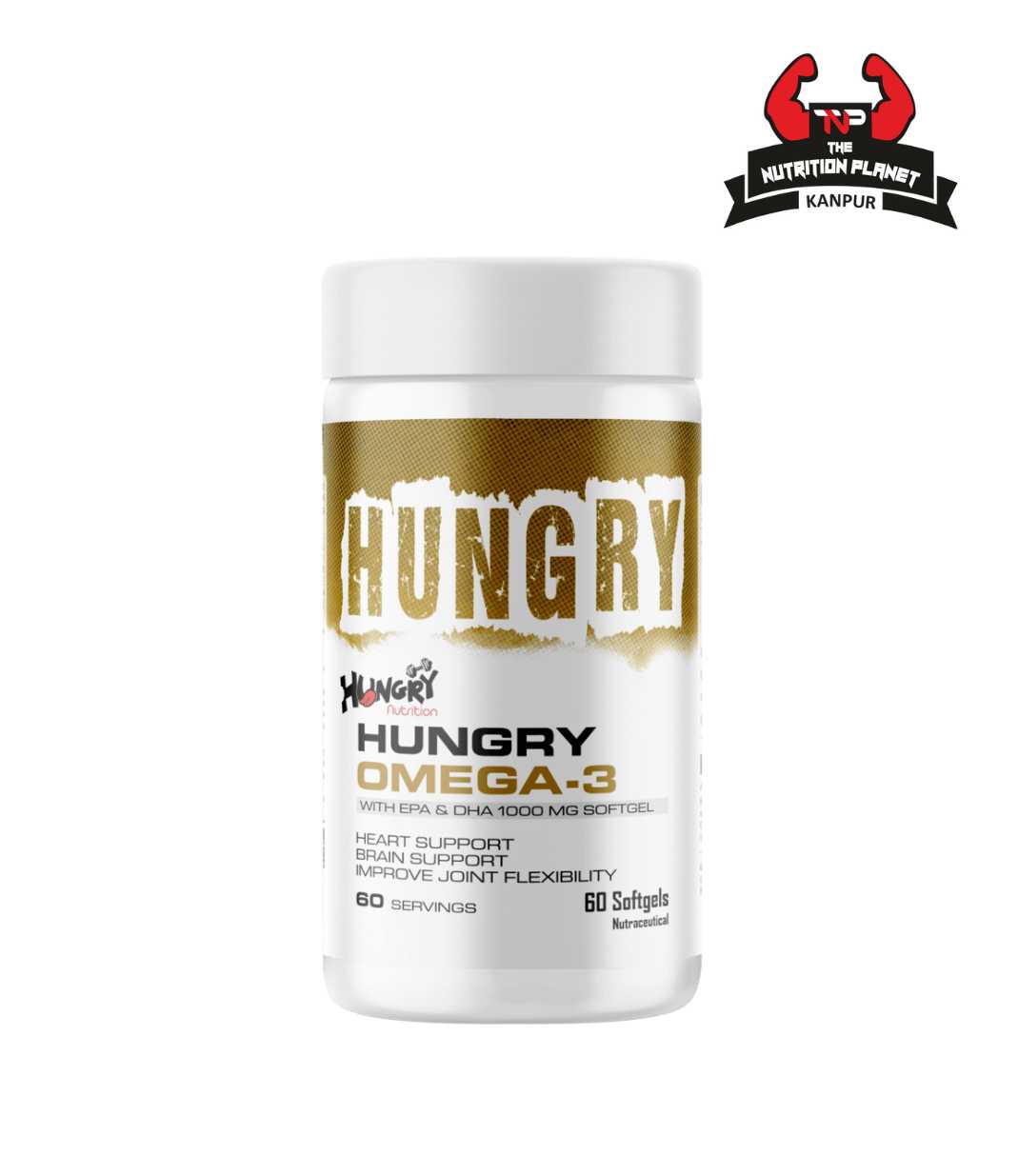 Hungry Nutrition Omega 3 Fish oil | 60 Servings