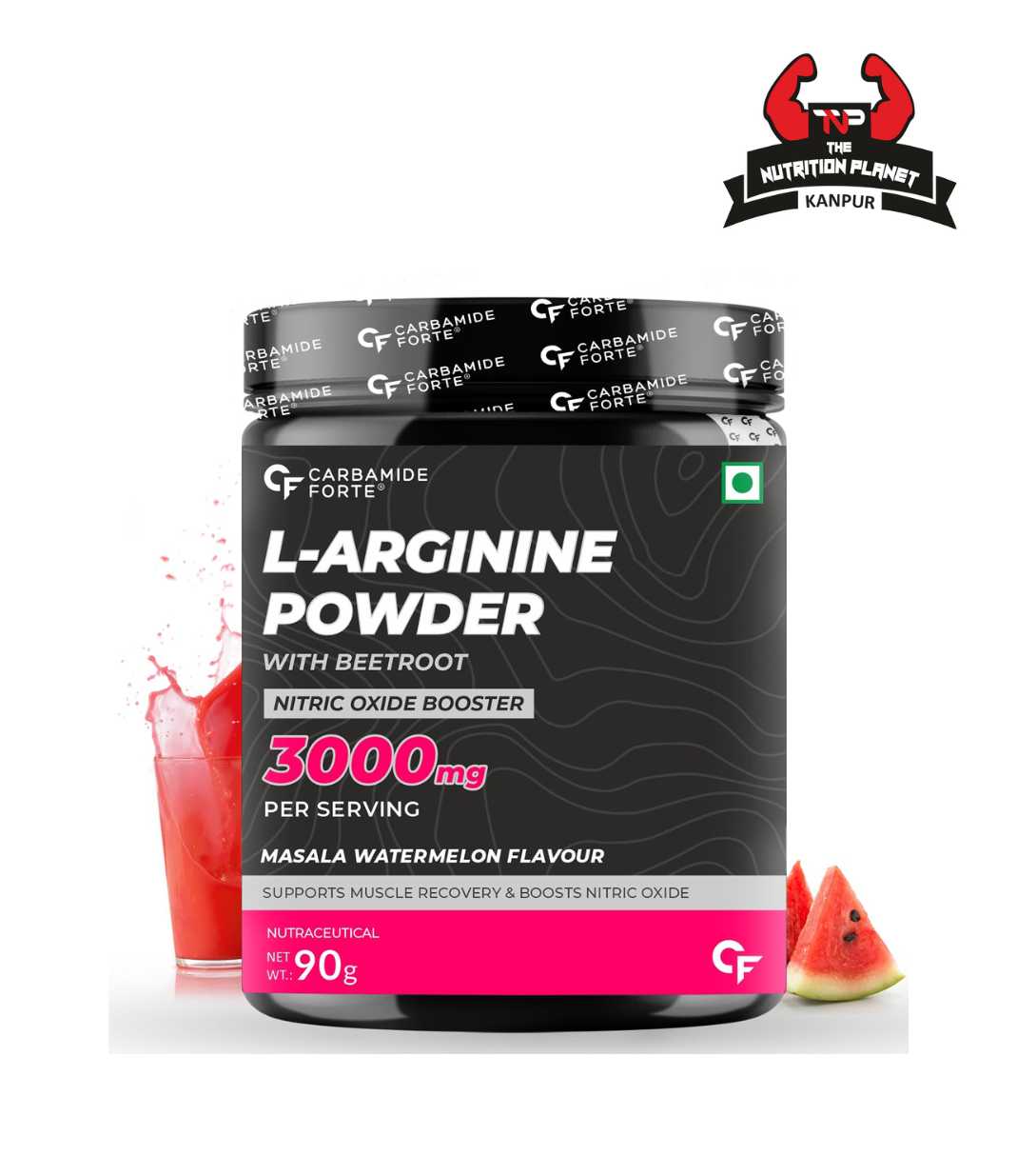 Carbamide Forte L Arginine Powder Supplement | 3000mg | 90 Grm