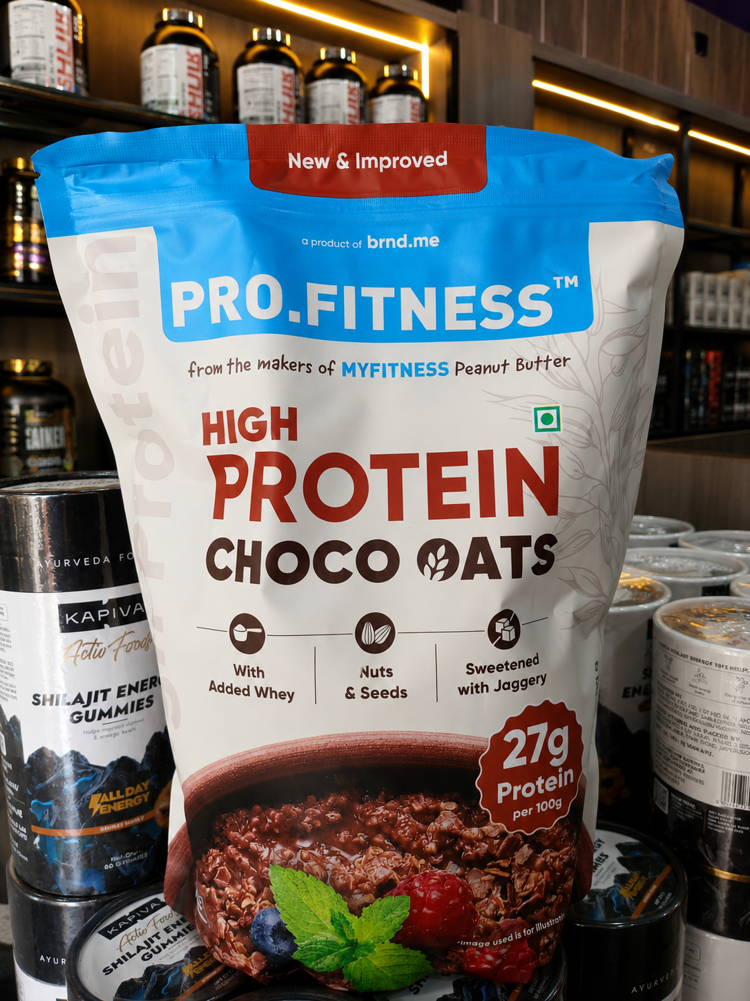 Myfitness  High protein choco oats /27 g protein