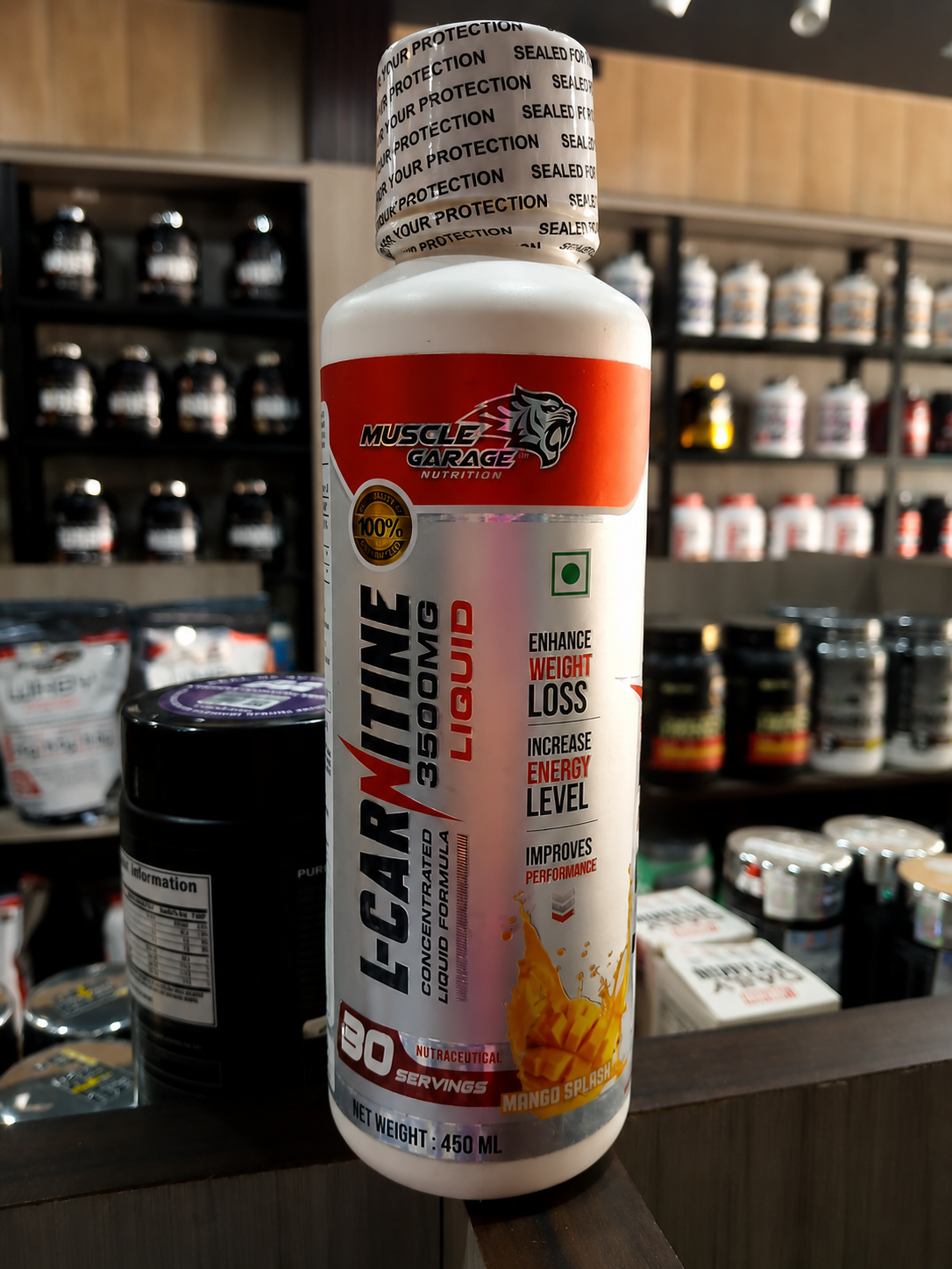 Muscle Garage L - Carnitine 3500 mg liquid /450 ml