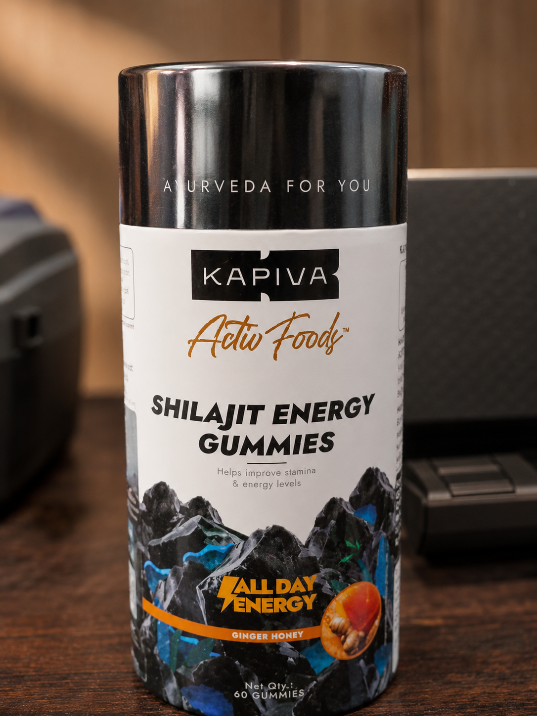 Kapiva Shiljit Energy Gummies /60 Gummies 