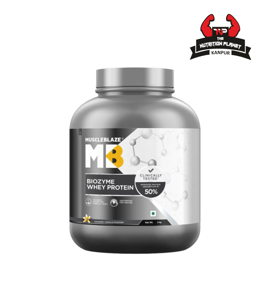 MuscleBlaze Biozyme Whey Protein 2 KG