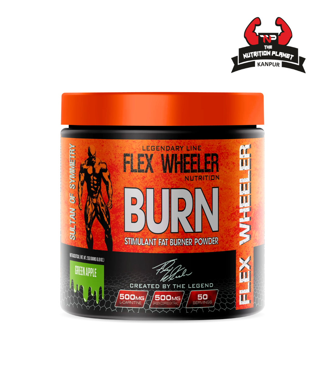 Flex Wheeler Nutrition Burn Stimulant Fat Burner Powder 50 Servings