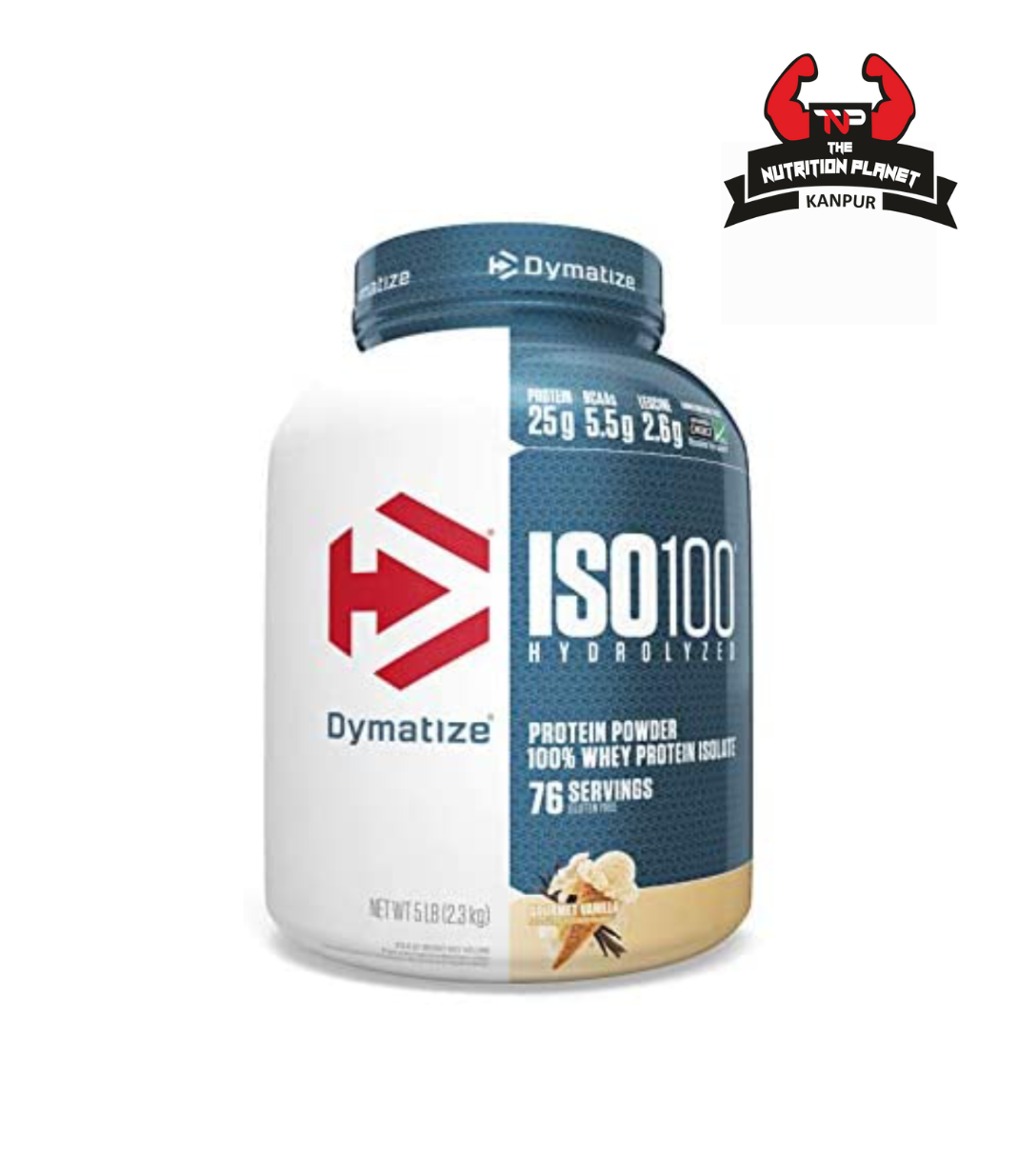 Dymatize Nutrition ISO 100 Whey Protein Isolate Powder - 2.26 kg 