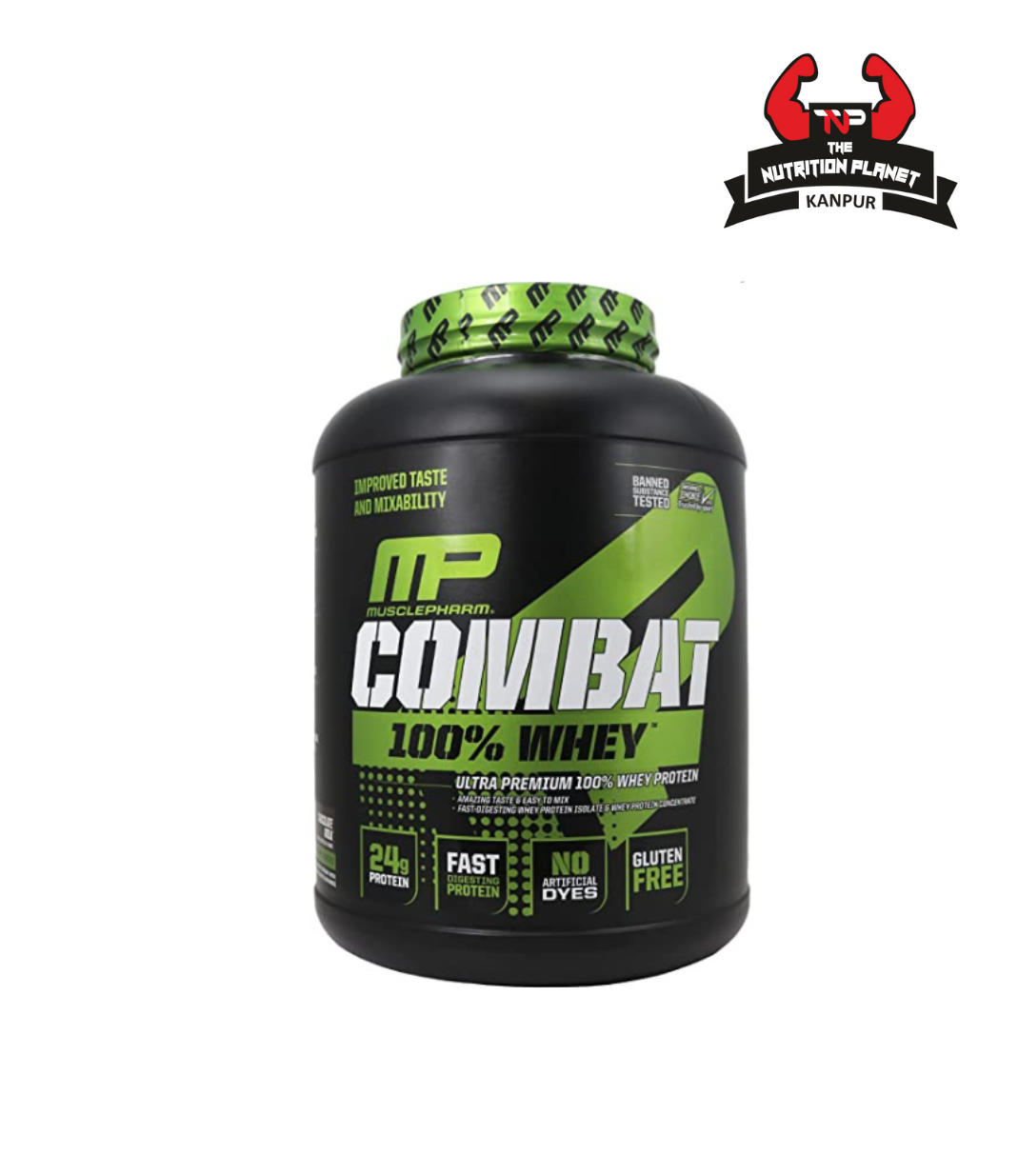 MusclePharm Combat 100% Whey - 5 lbs 2 kg 