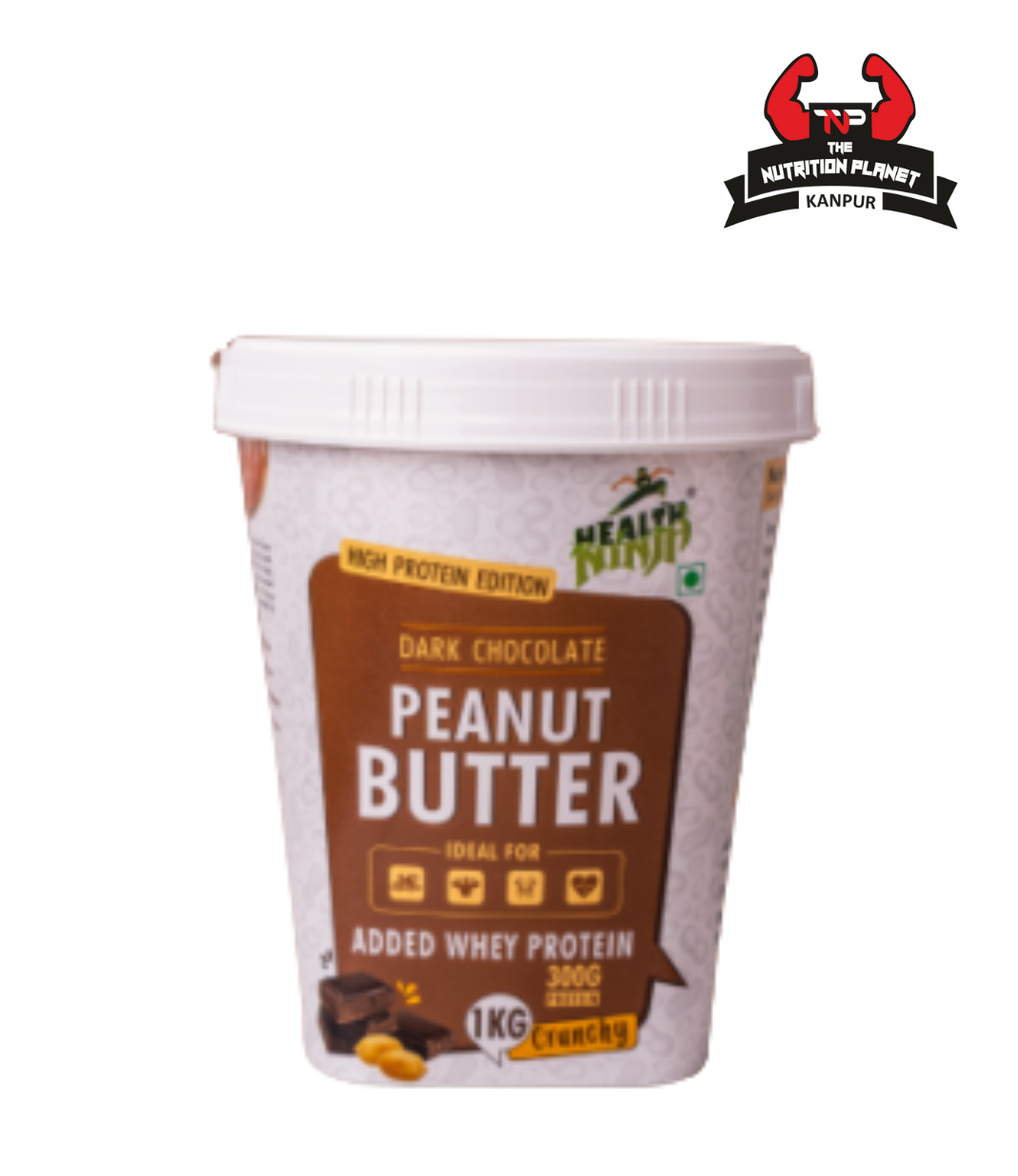 Health Ninja Peanut butter 1 Kg Dark Chocolate Crunchy