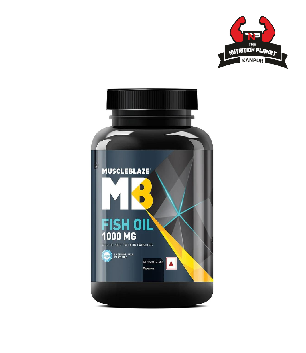 MuscleBlaze Fish Oil with EPA & DHA - (1000 mg, 90 Softgels)