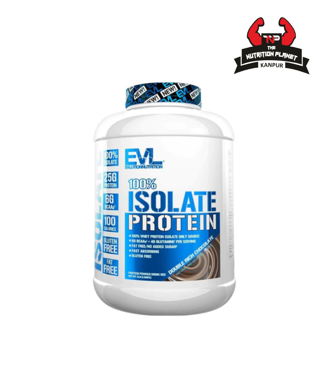 EVL Evolution Nutrition Isolate Protein 5lbs