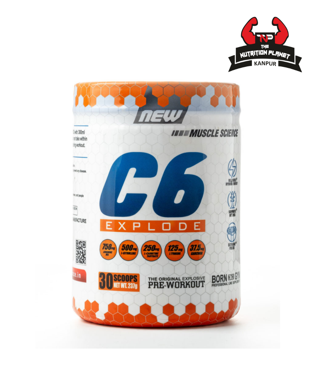 Muscle Science C6 Pre workout 30 SERVINGS with official Authentic Tag