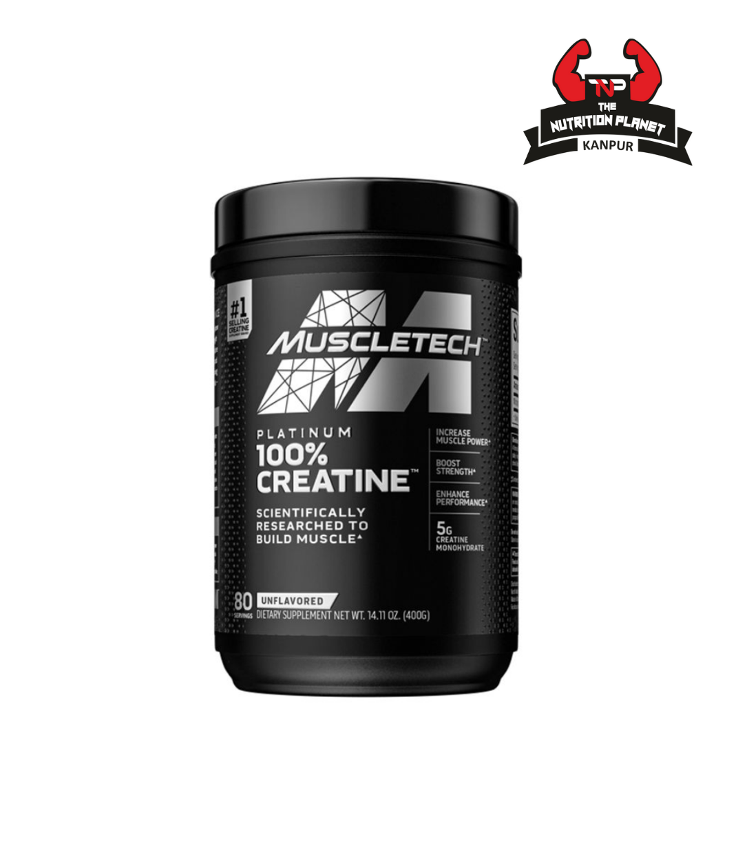 MuscleTech Platinum 100% Creatine micronized 83 Servings with Official Authentic tag